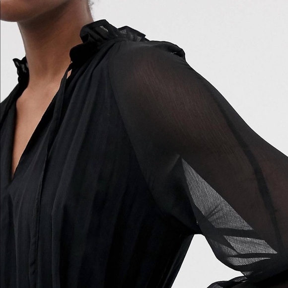 Asos pleated trapeze dress - Picture 2 of 4